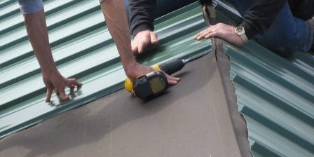 Подготовка основы для кровельного профнастила