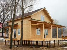 Каркасно-щитовой дом